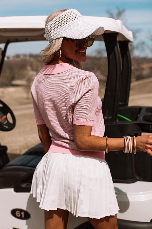 Kindred Connection Knit Top In Pink Product Image