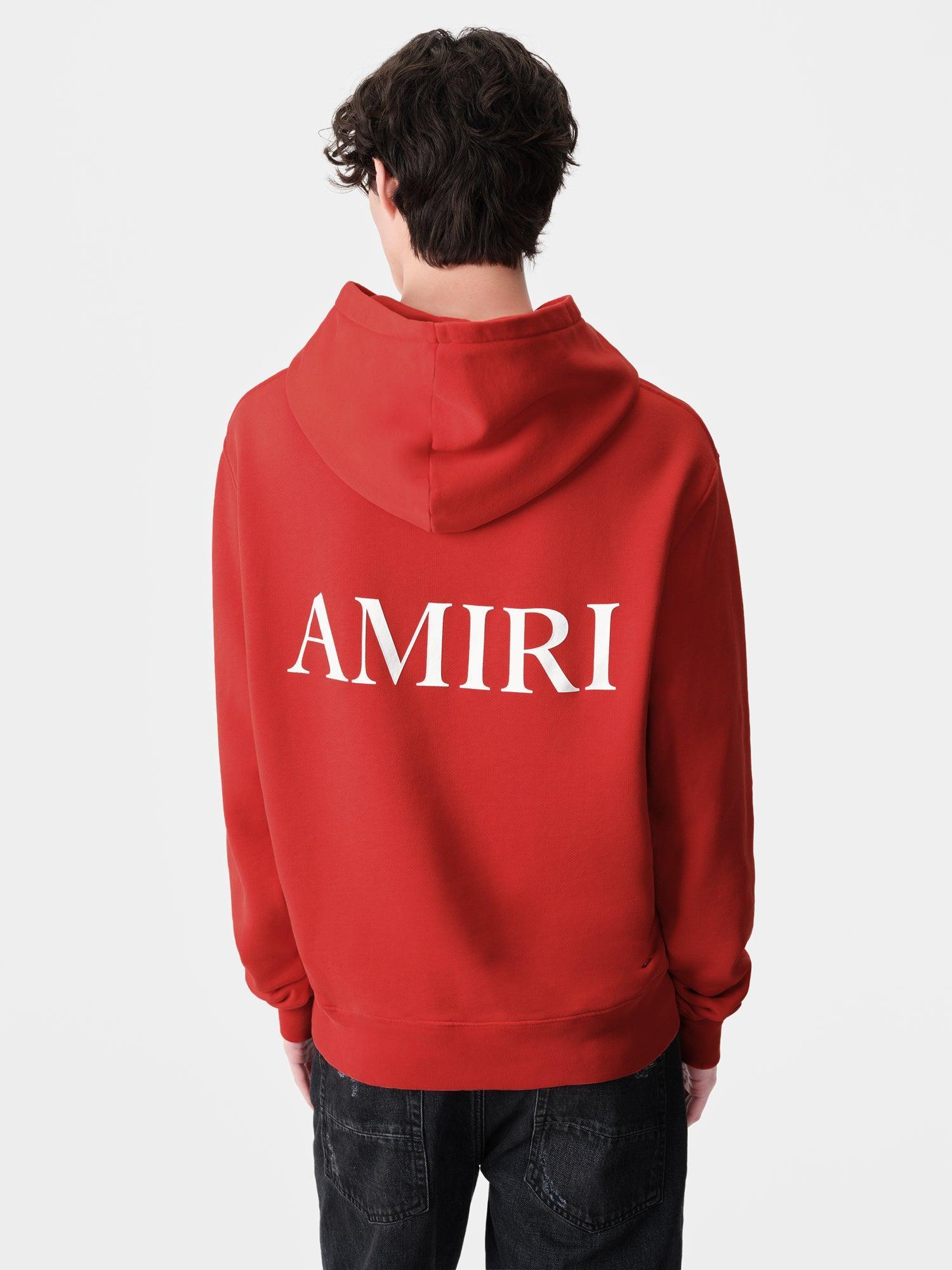 MA CORE LOGO HOODIE - Red Male Product Image