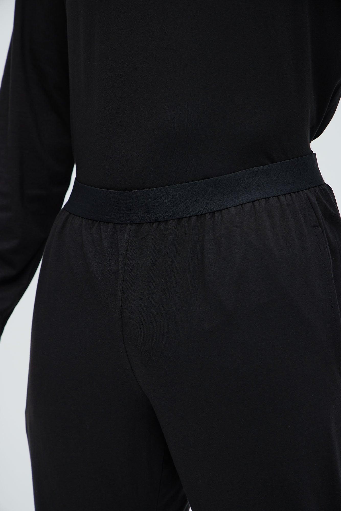 Essential Modal Lounge Pants - Black Product Image