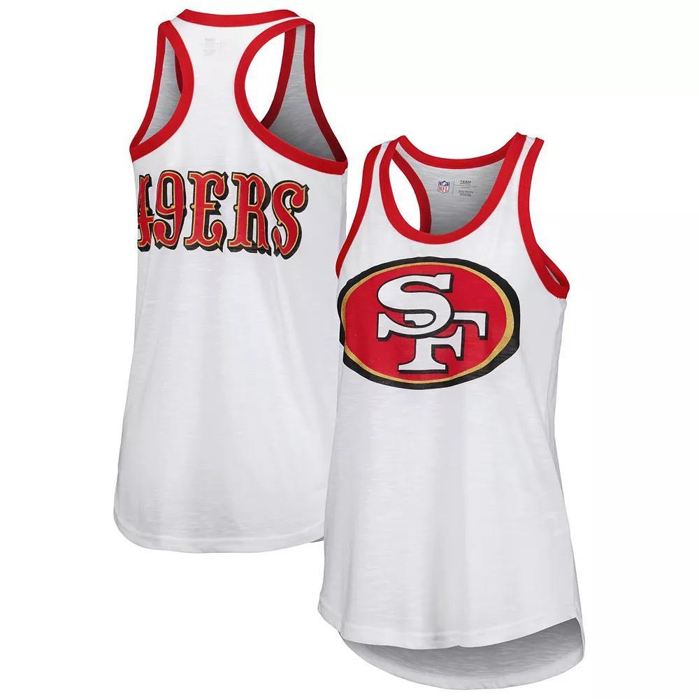 Women's G-III 4Her by Carl Banks White San Francisco 49ers Tater Tank Top,  Product Image