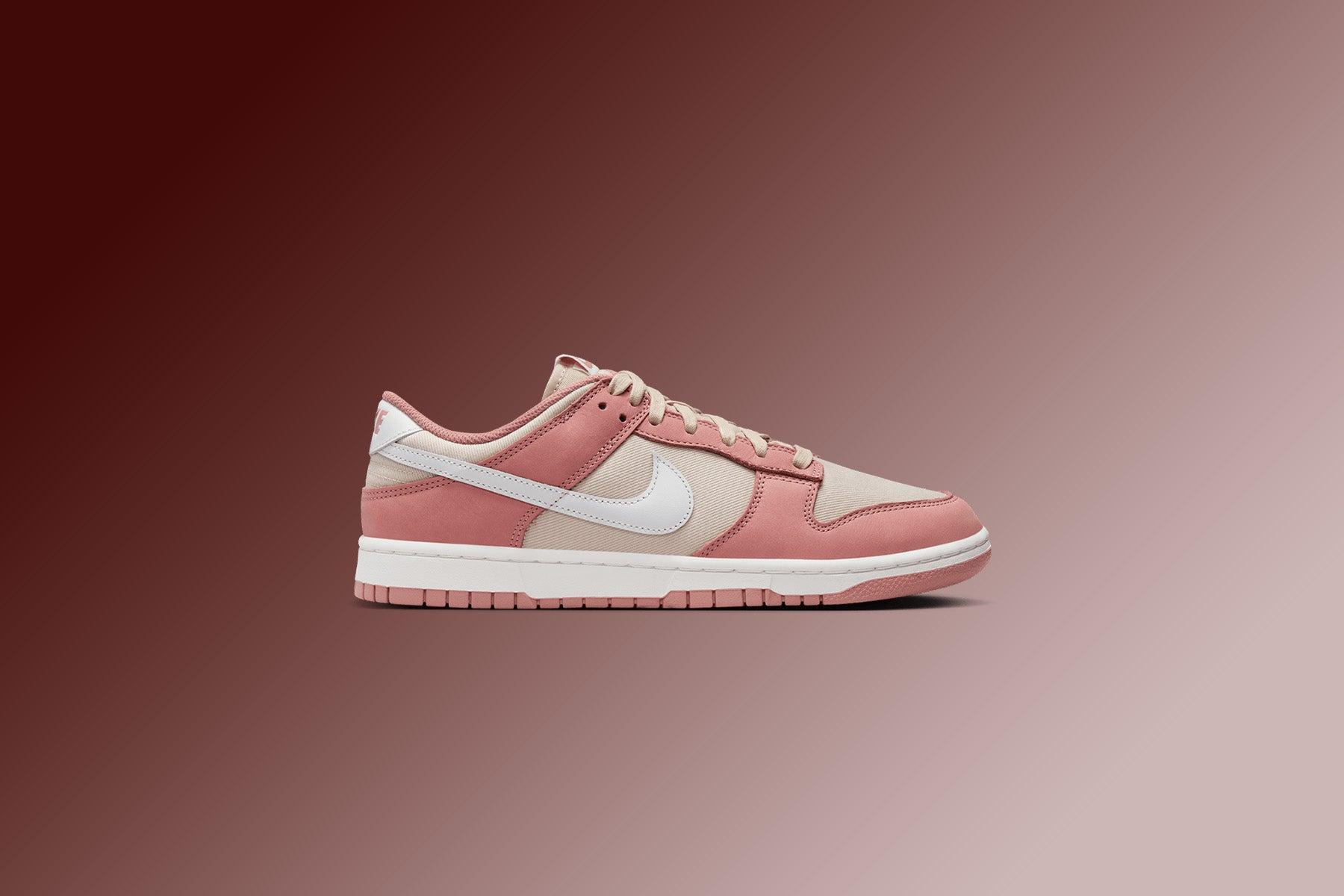 Dunk Low Retro - Red Stardust/Summit White/Sanddrift Male Product Image