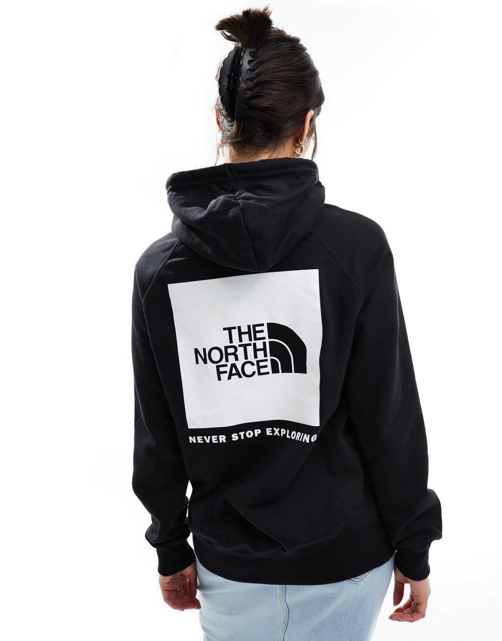 The North Face NSE Box hoodie in black Product Image