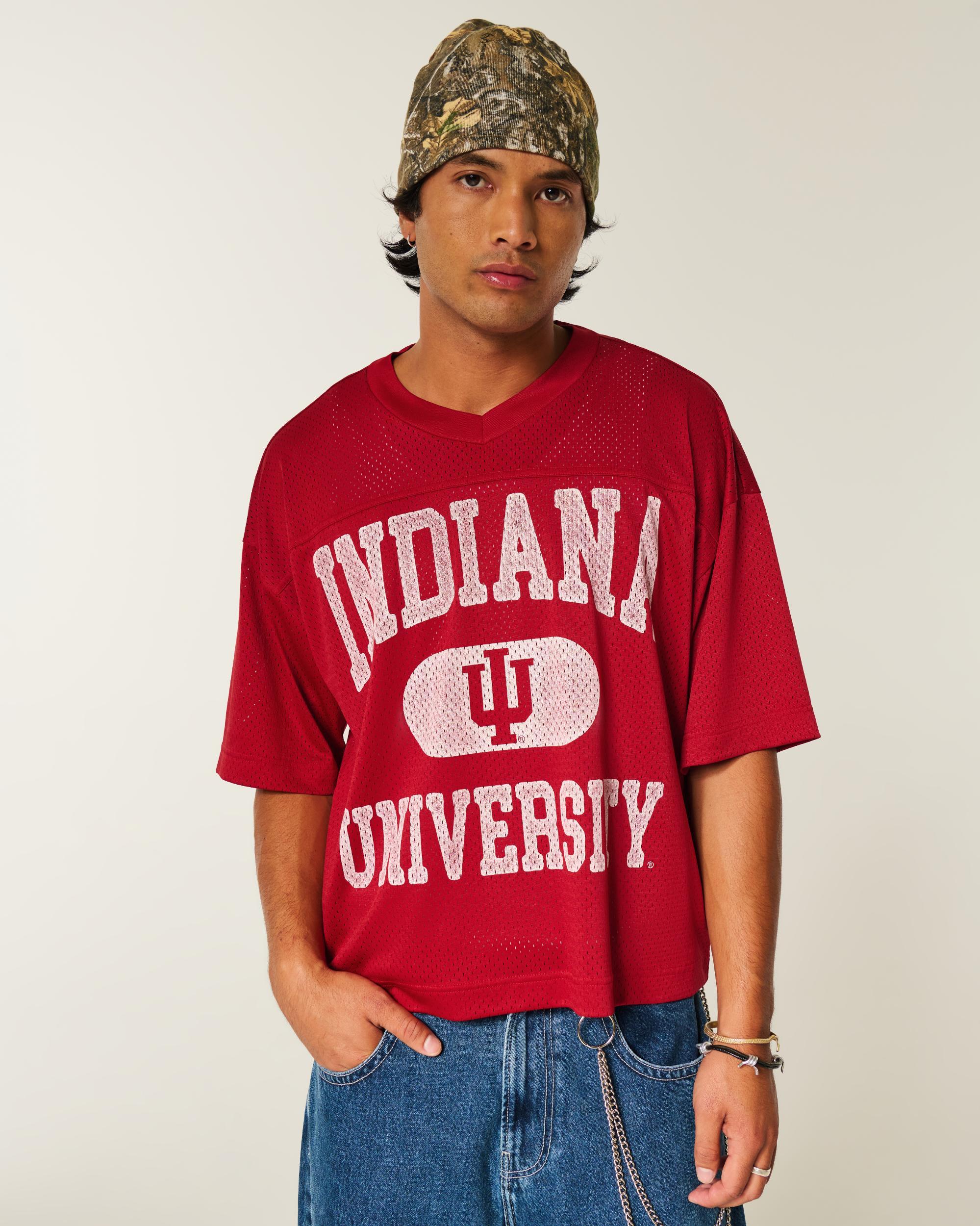 Indiana University Hoosiers Graphic Football Jersey Product Image