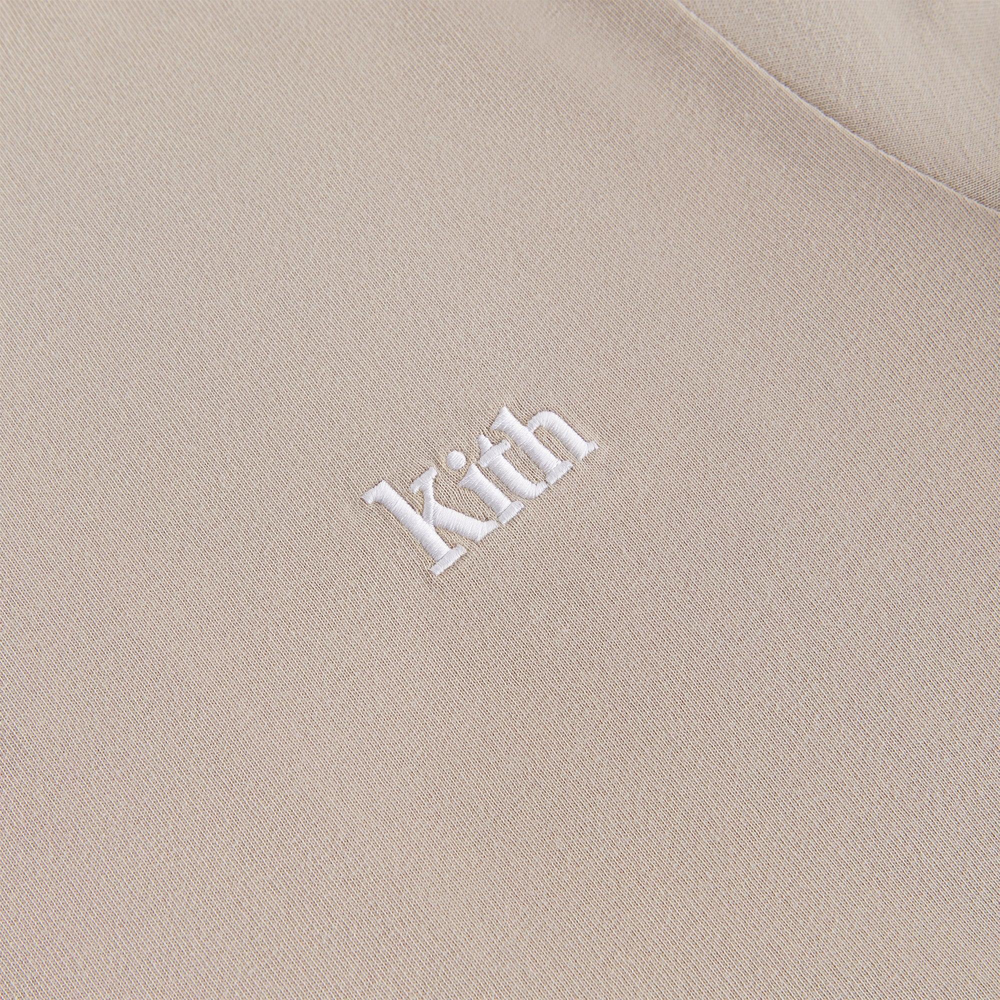 Kith Women Lucy Cropped Long Sleeve II Tee - Bare Female Product Image