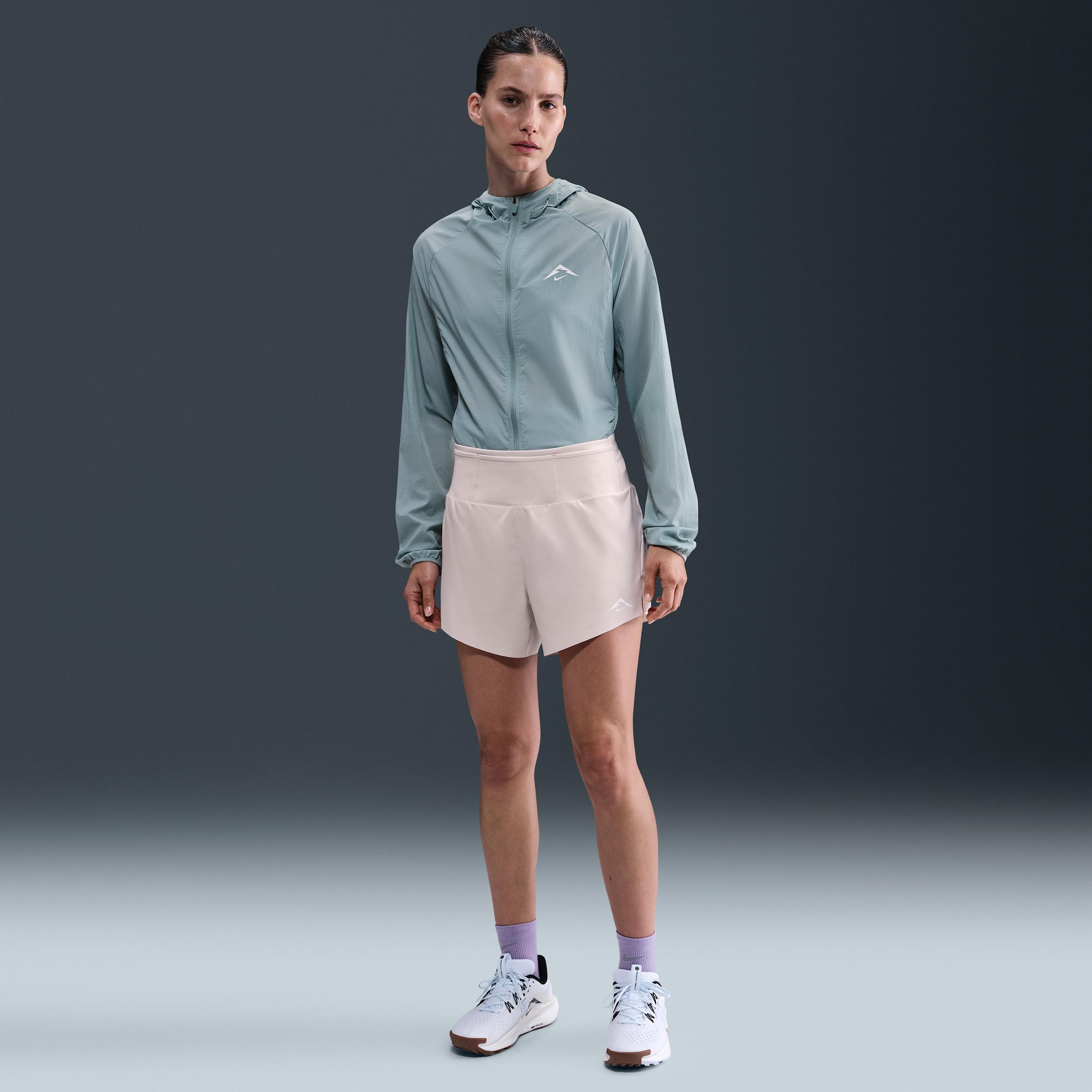 Nike Womens Trail Dri-FIT Brief-Lined Running Shorts | HM0280-272 Product Image