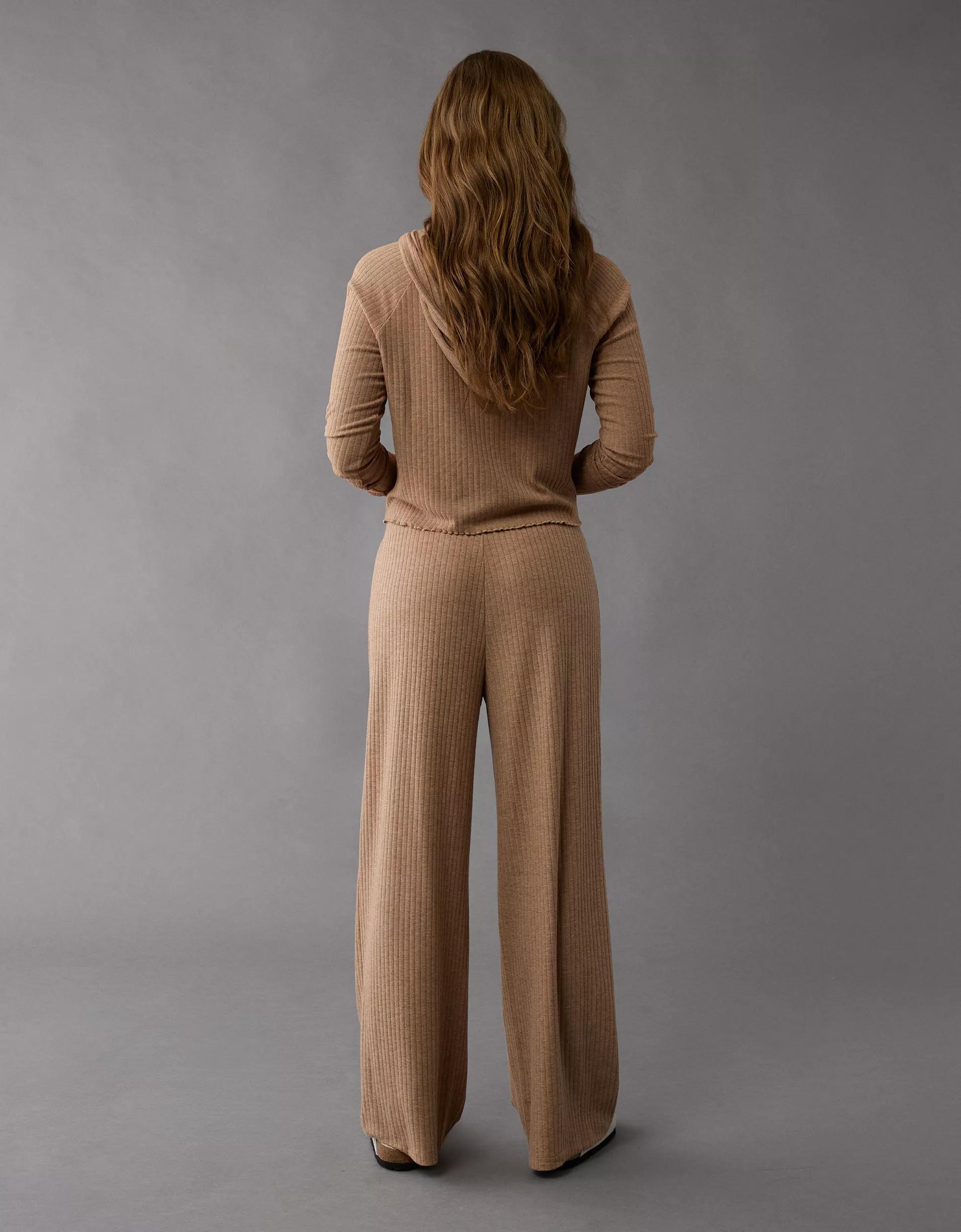 AE High-Waisted Knit Lounge Pant Product Image