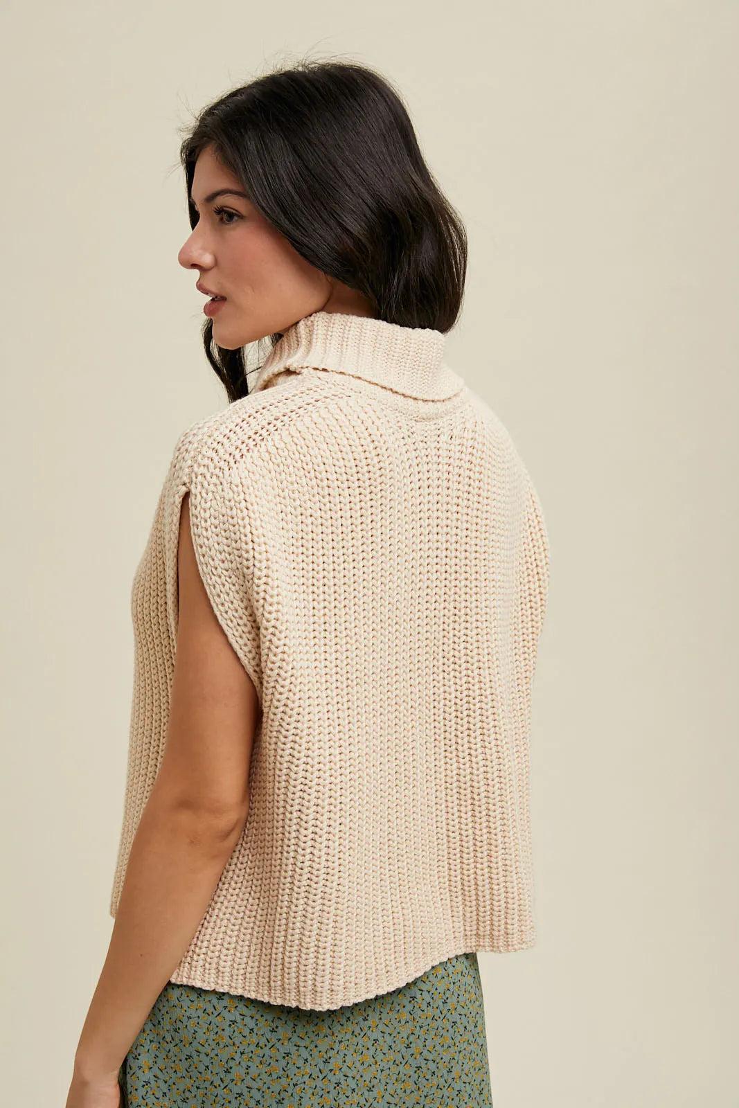 Turtleneck Sweater Top Product Image