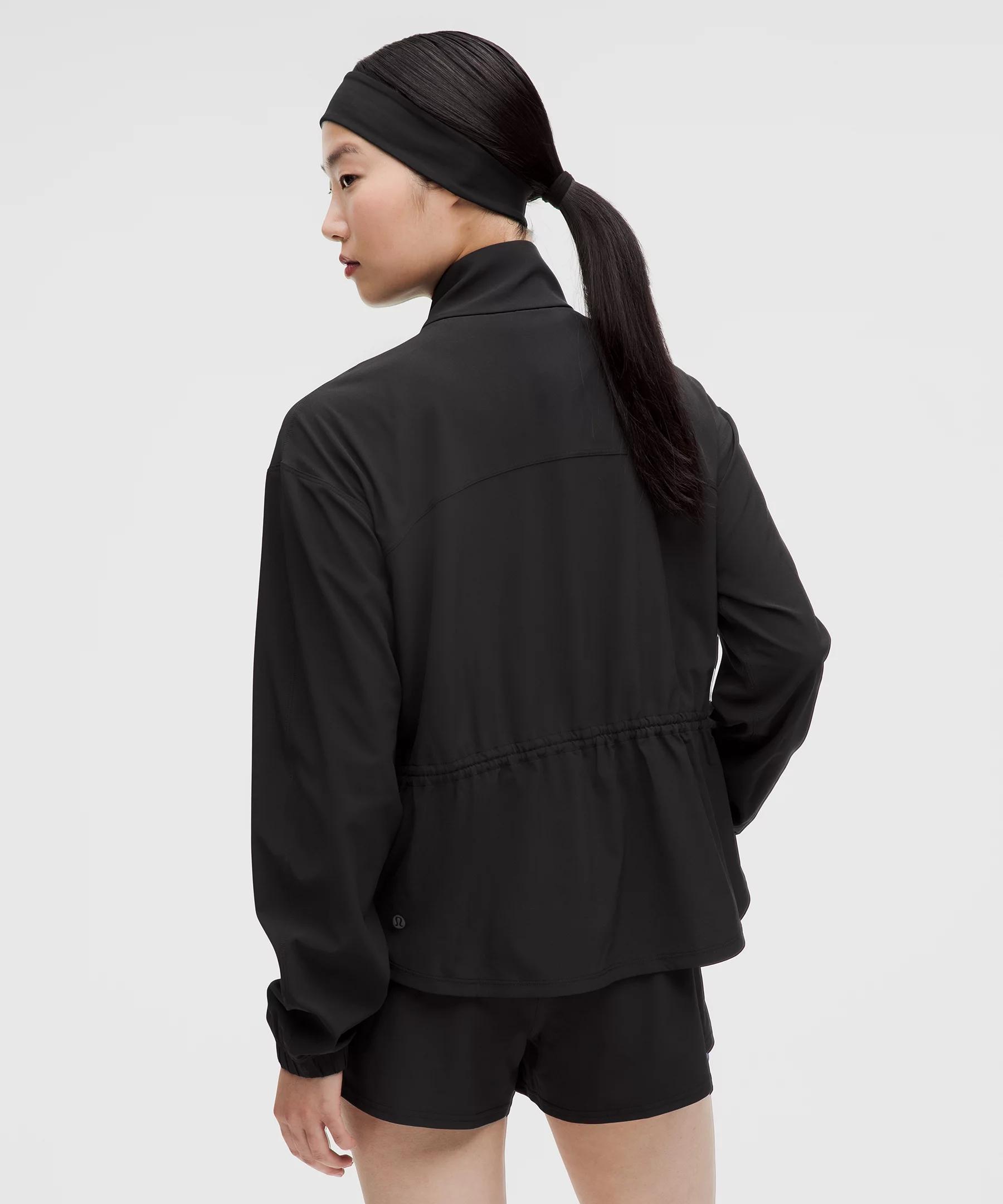 UV-Protective Cinch-Waist Running Jacket Product Image