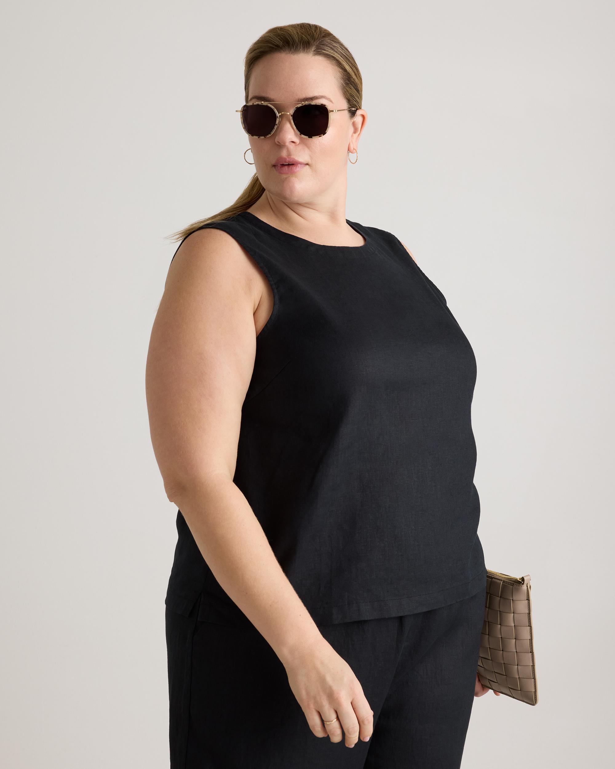 Quince | Women's 100% European Linen Tank Top Product Image