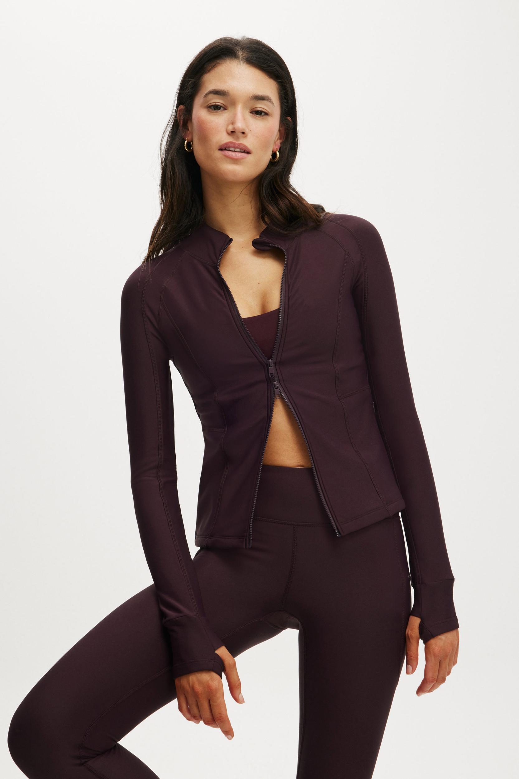 Fleece Lined Zip Thru Long Sleeve Product Image