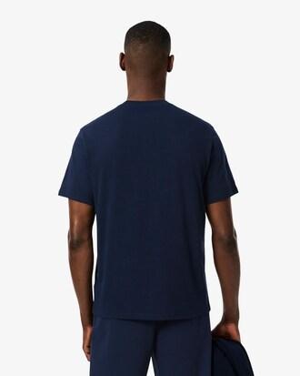 Crocodile Print Cotton Loungewear T-Shirt Product Image