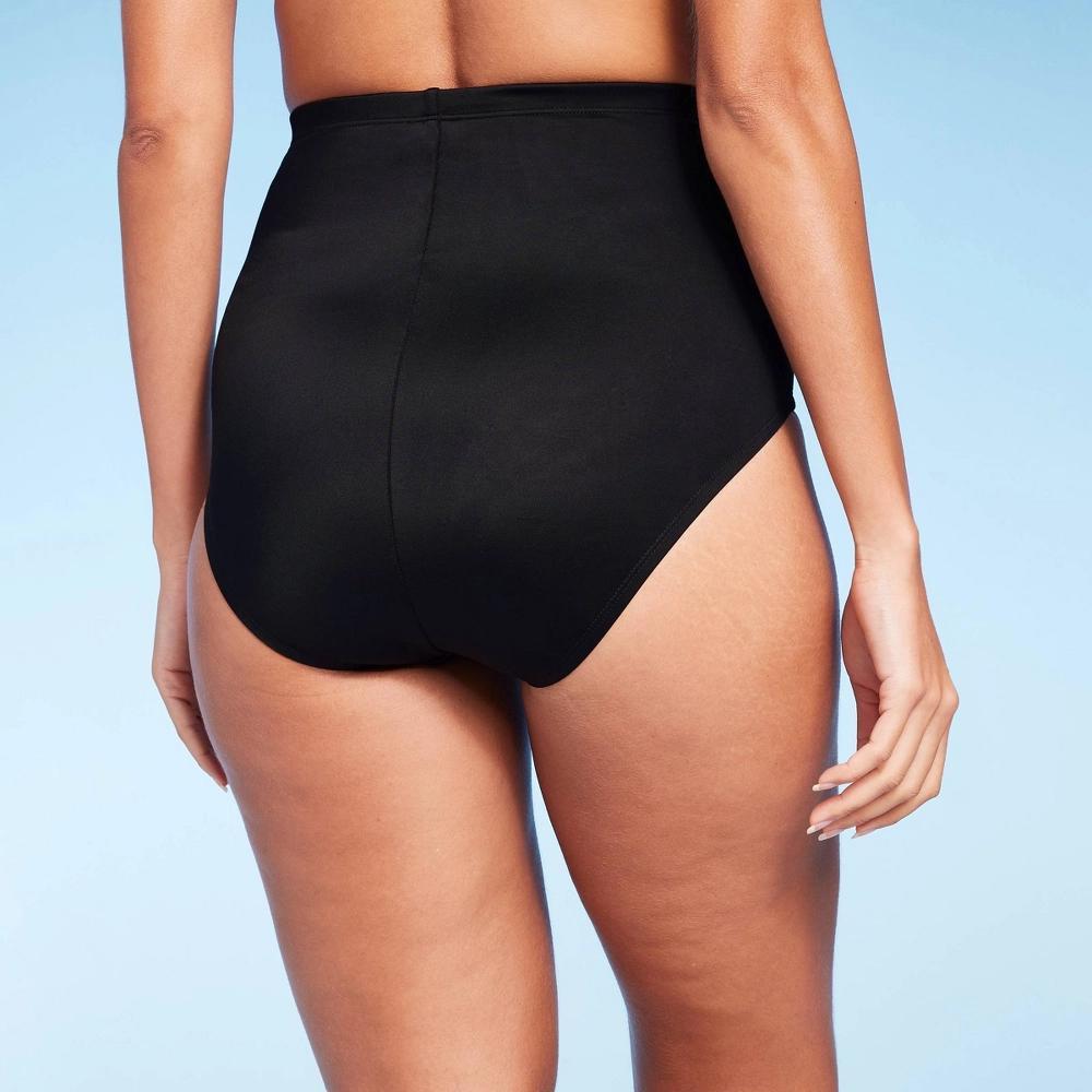 Womens Extra High Waist Full Coverage Tummy Control Bikini Bottom - Shade & Shore L Product Image