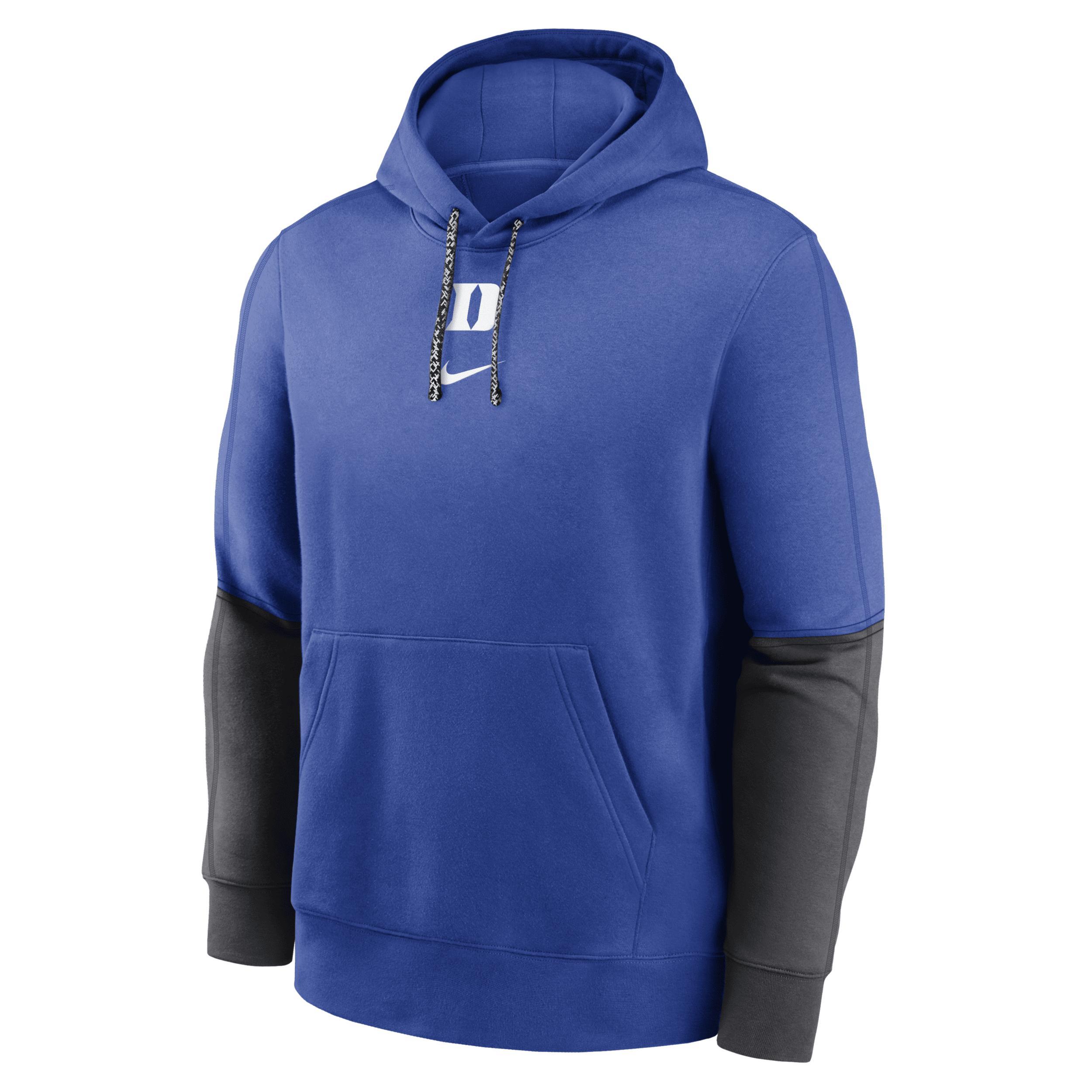 Men's Nike Royal Seattle Seahawks Rewind Club Logo Pullover Hoodie,  Product Image