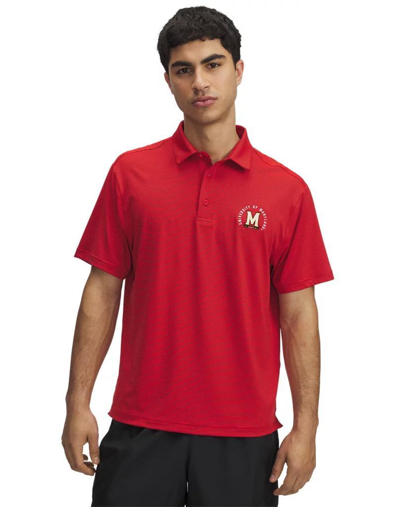 UA Tee 2 Green Bridge Stripe Collegiate Product Image