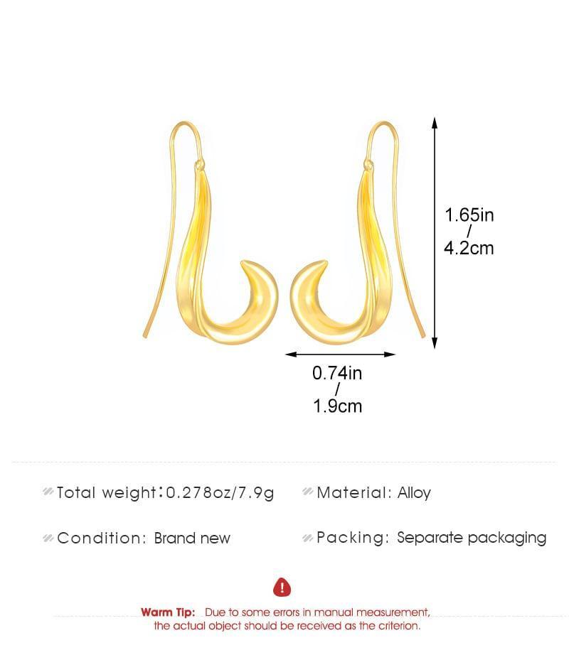 Swirl Drop Earring Product Image