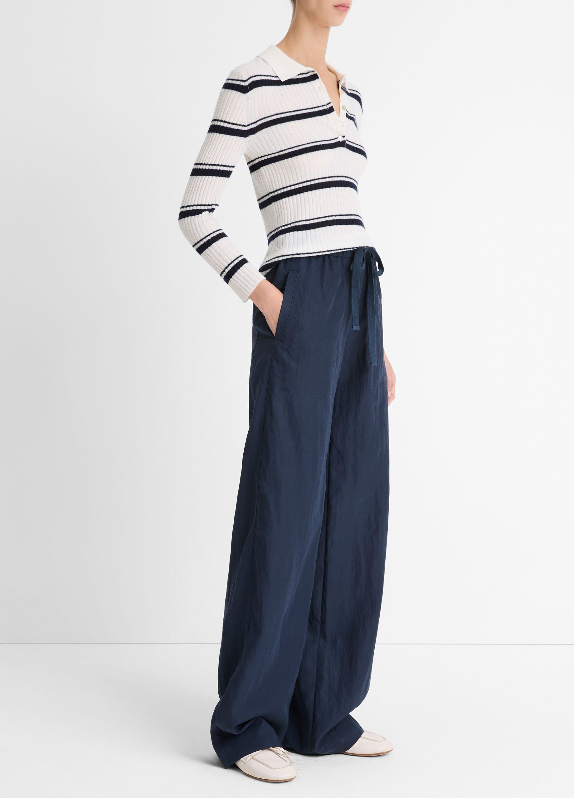 Mid-Rise Utility Drawstring Pant Product Image