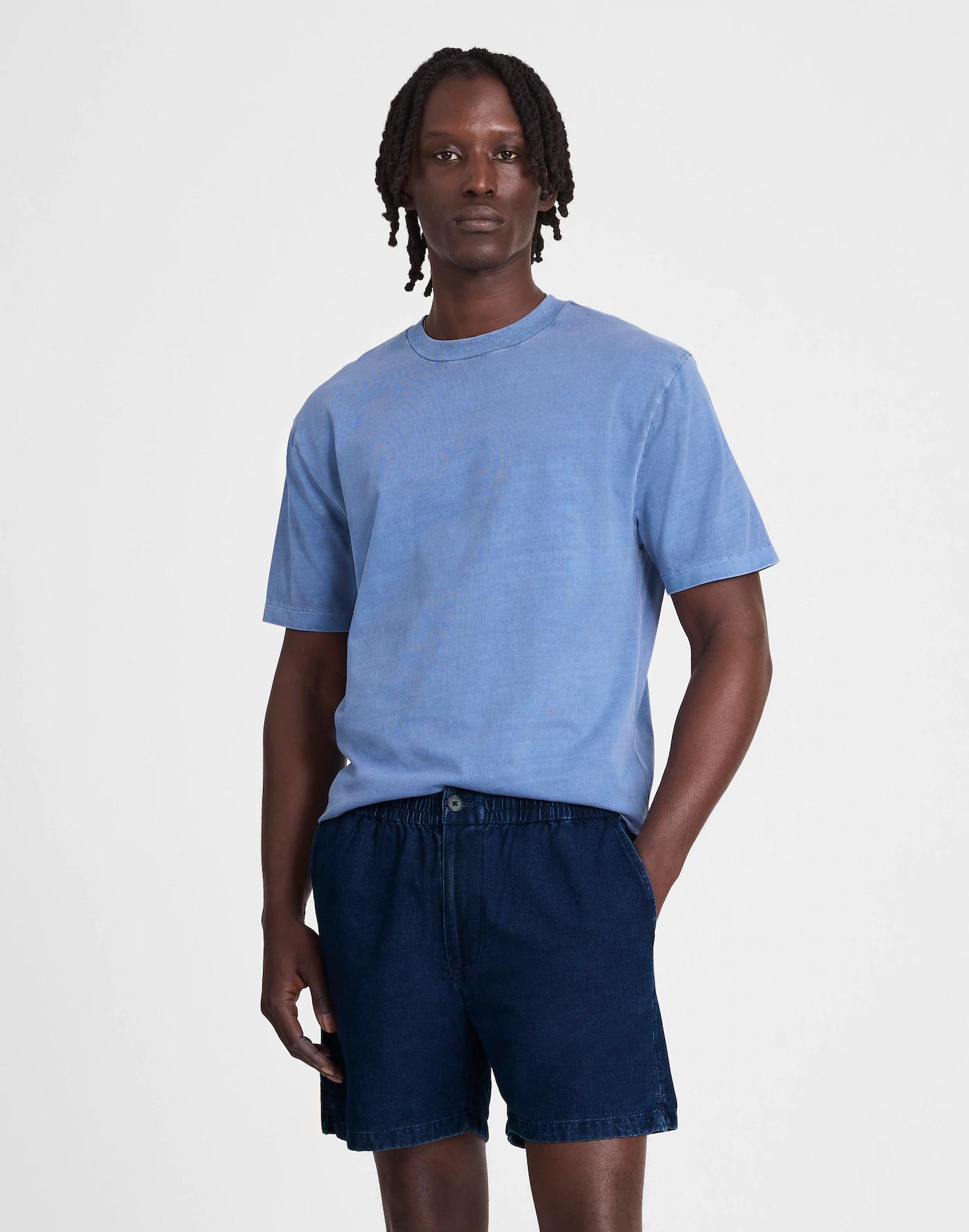 Indigo-Dyed Everywear Shorts Product Image