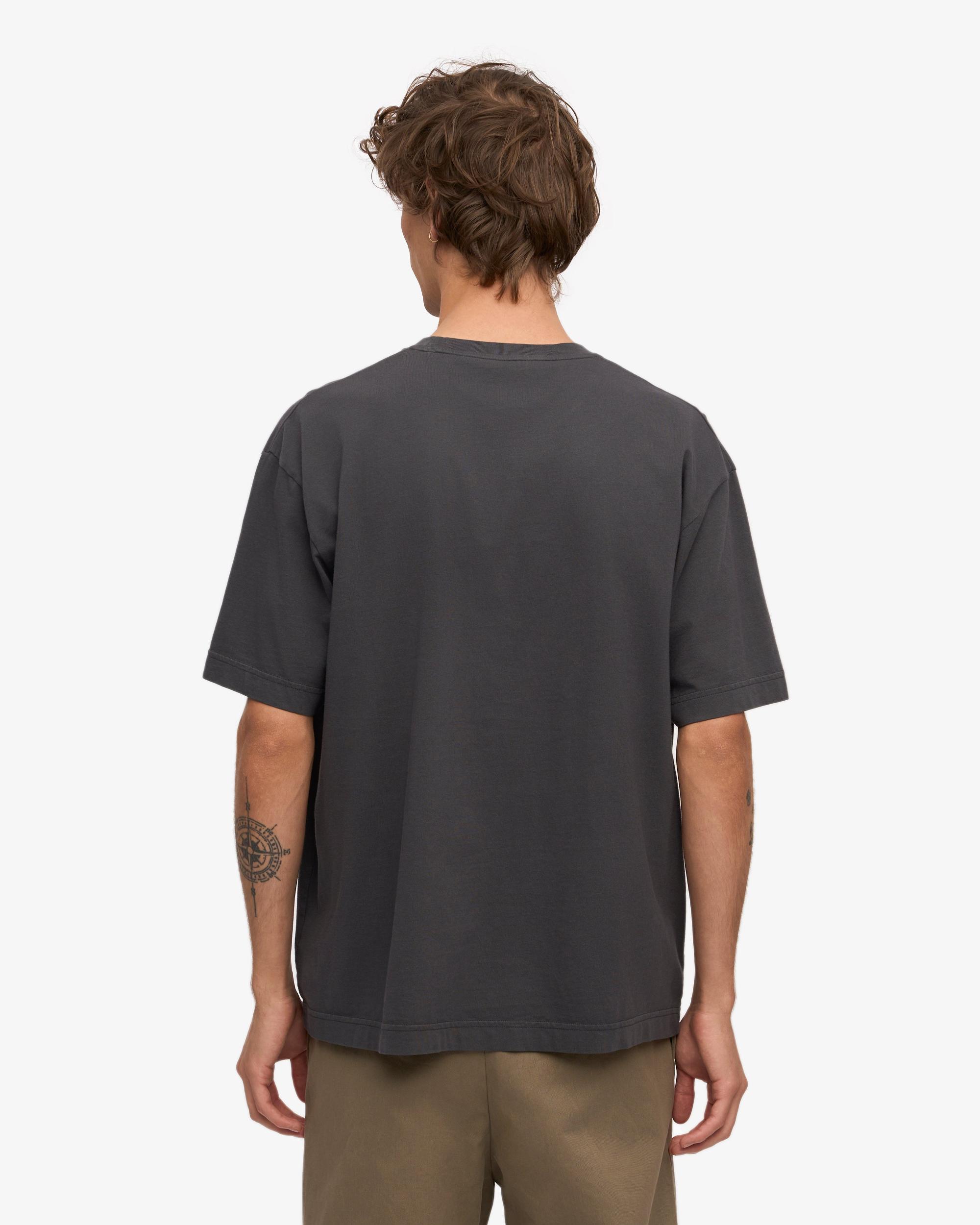 Oversized Organic T-Shirt - Lava Grey Product Image
