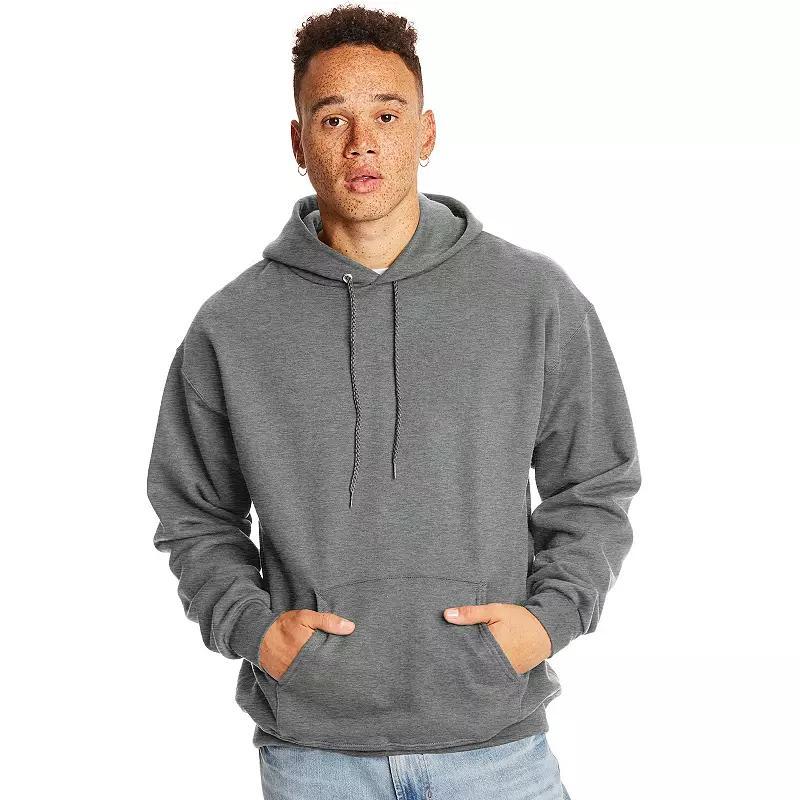 Men's Hanes Ultimate® Fleece Pullover Hoodie, Size: XL, White Product Image