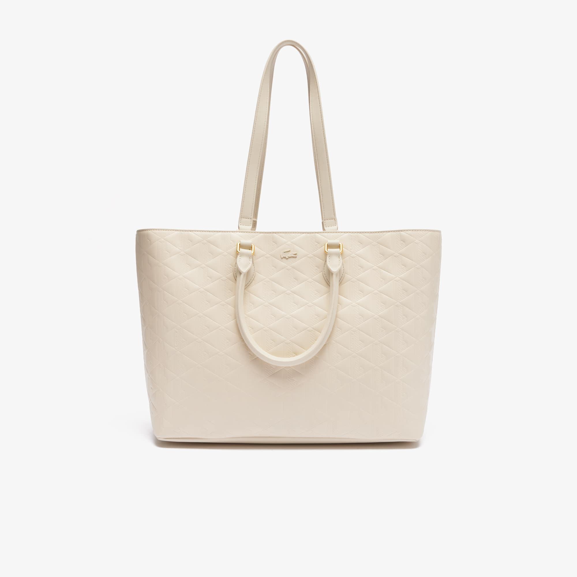 Maheki Embossed Leather Tote Product Image