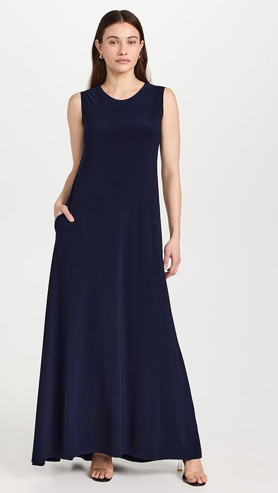 Norma Kamali Sleeveless Swing Maxi Dress | Shopbop Product Image