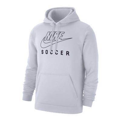 Nike Men's Swoosh Club Fleece Soccer Pullover Hoodie Product Image