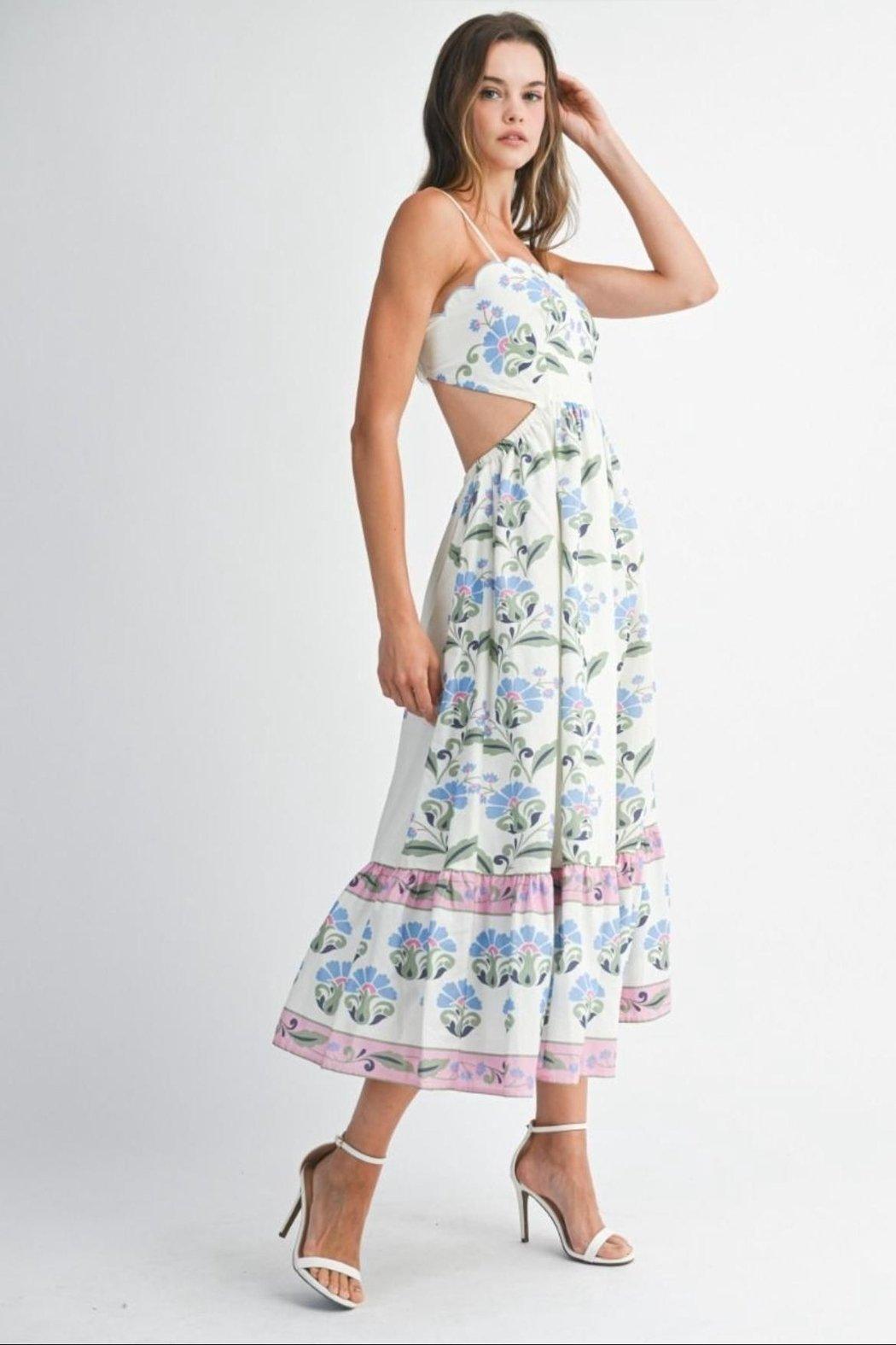 Floral Midi Dress Product Image