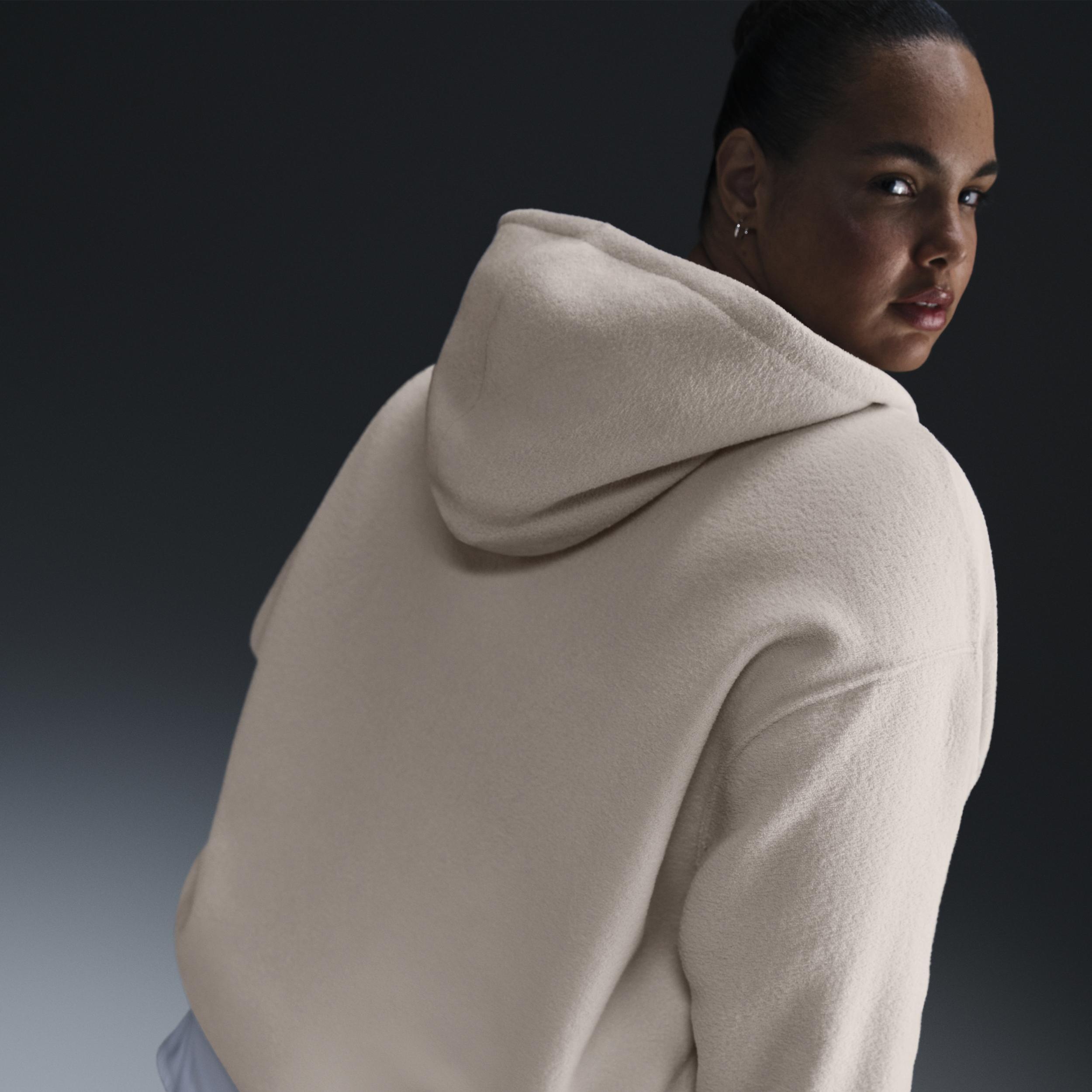 Nike Sportswear Phoenix Plush Women's Oversized Cozy Fleece Full-Zip Hoodie (Plus Size) Product Image