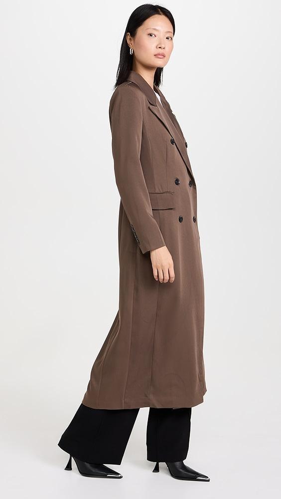 Avec Les Filles Double Breasted Coat | Shopbop Product Image