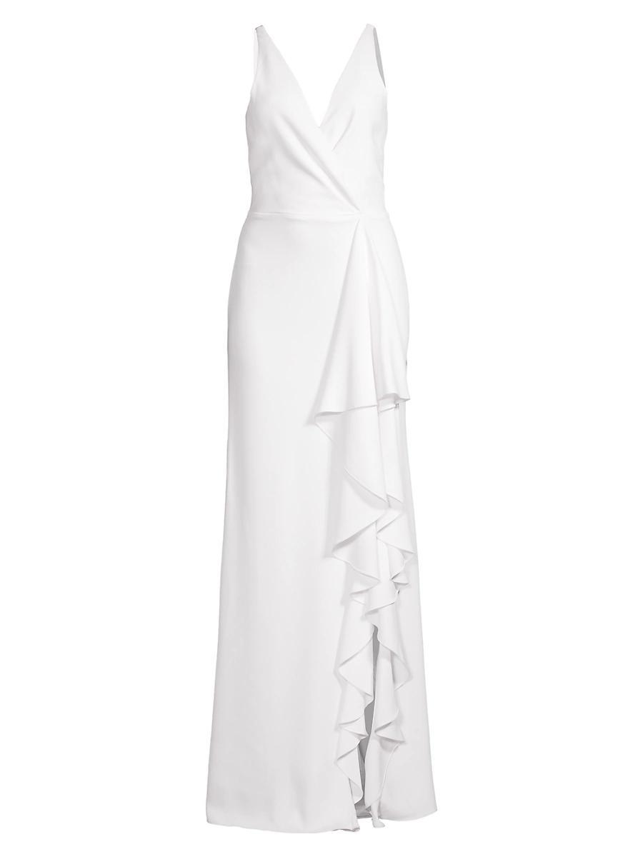 Womens Courtney Ruffle Gown Product Image