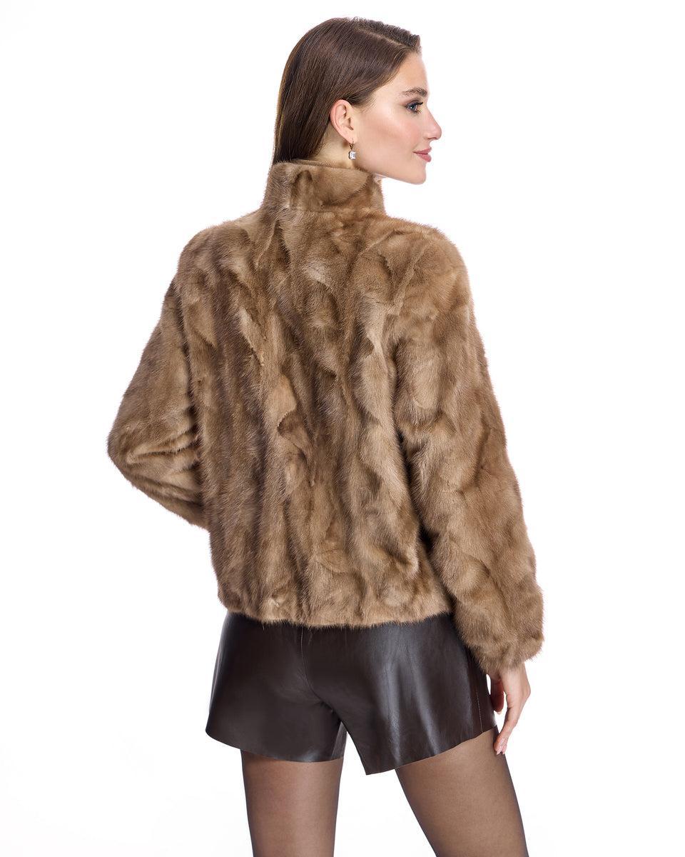 MINK SECTIONS JACKET Product Image