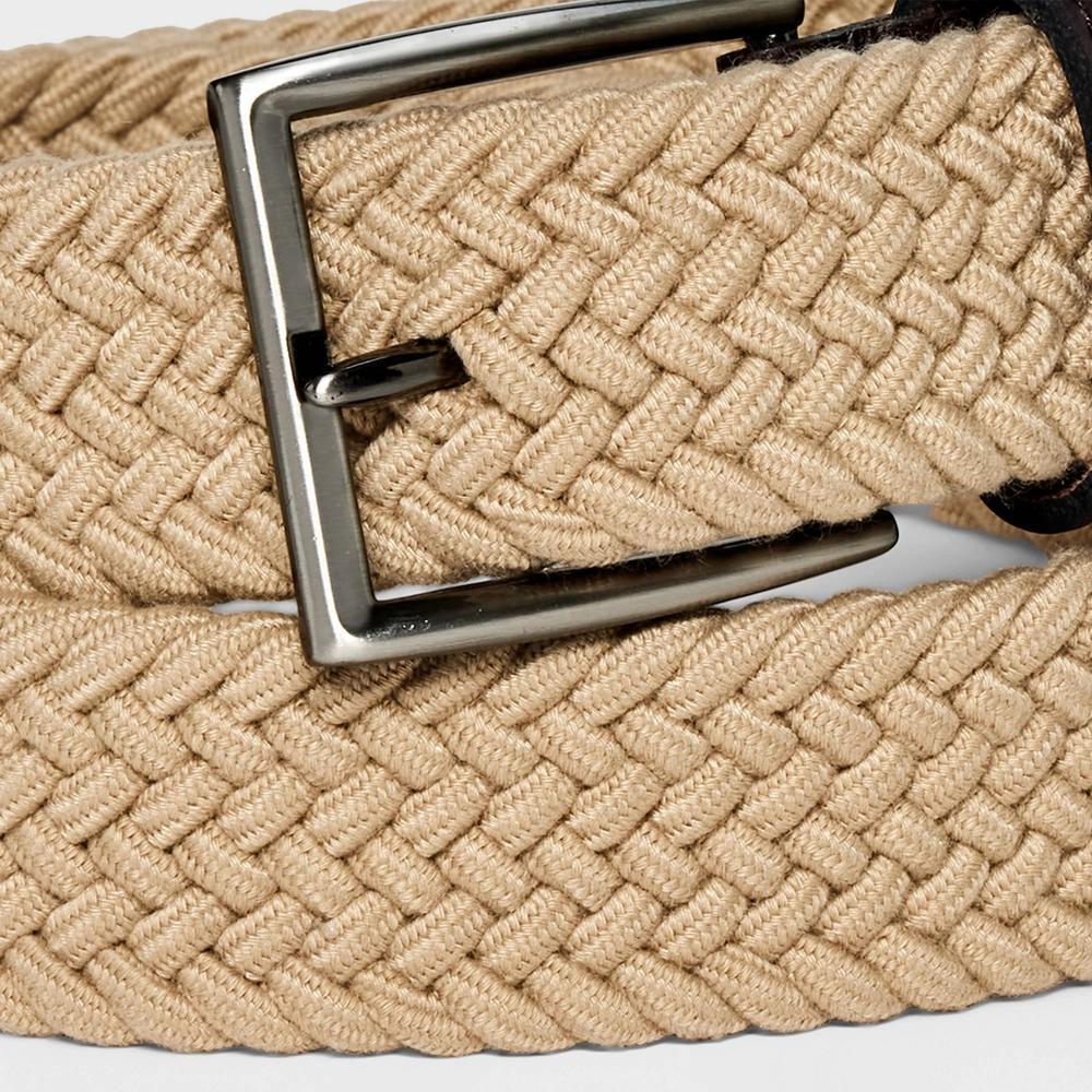 Men's Solid Adjustable Strap Belt - Goodfellow & Co™ Product Image