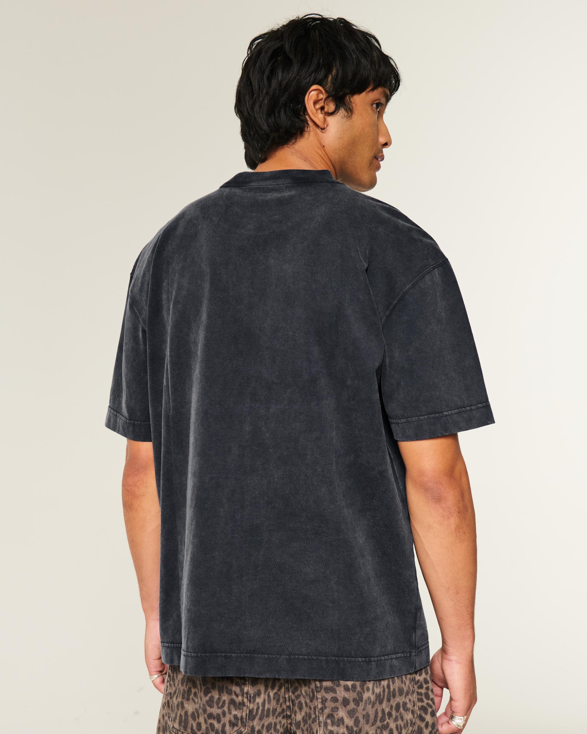 Dalix Mens Lil Smile Heavy Weight Cotton Tee Product Image