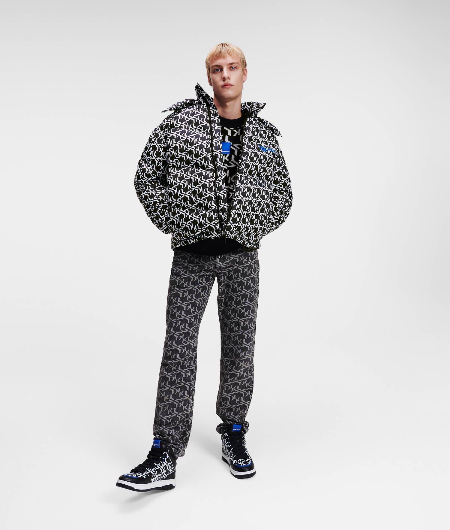 KLJ MONOGRAM PUFFER JACKET Product Image