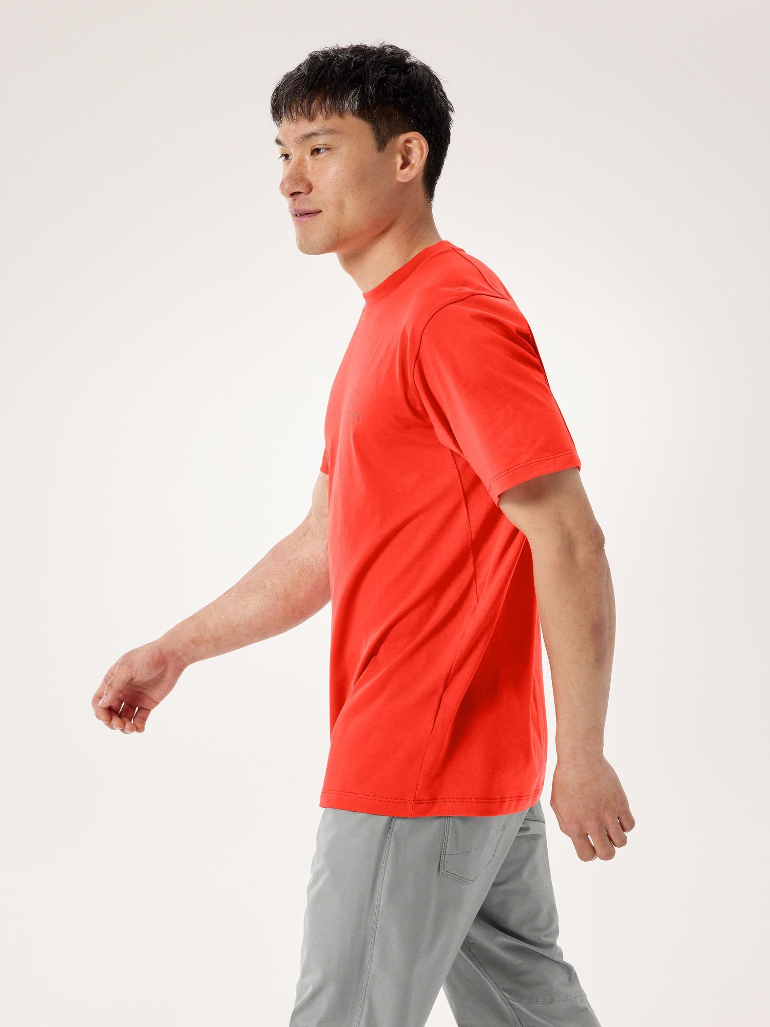 Kragg SL Cotton Bird Word Shirt SS Men's Product Image