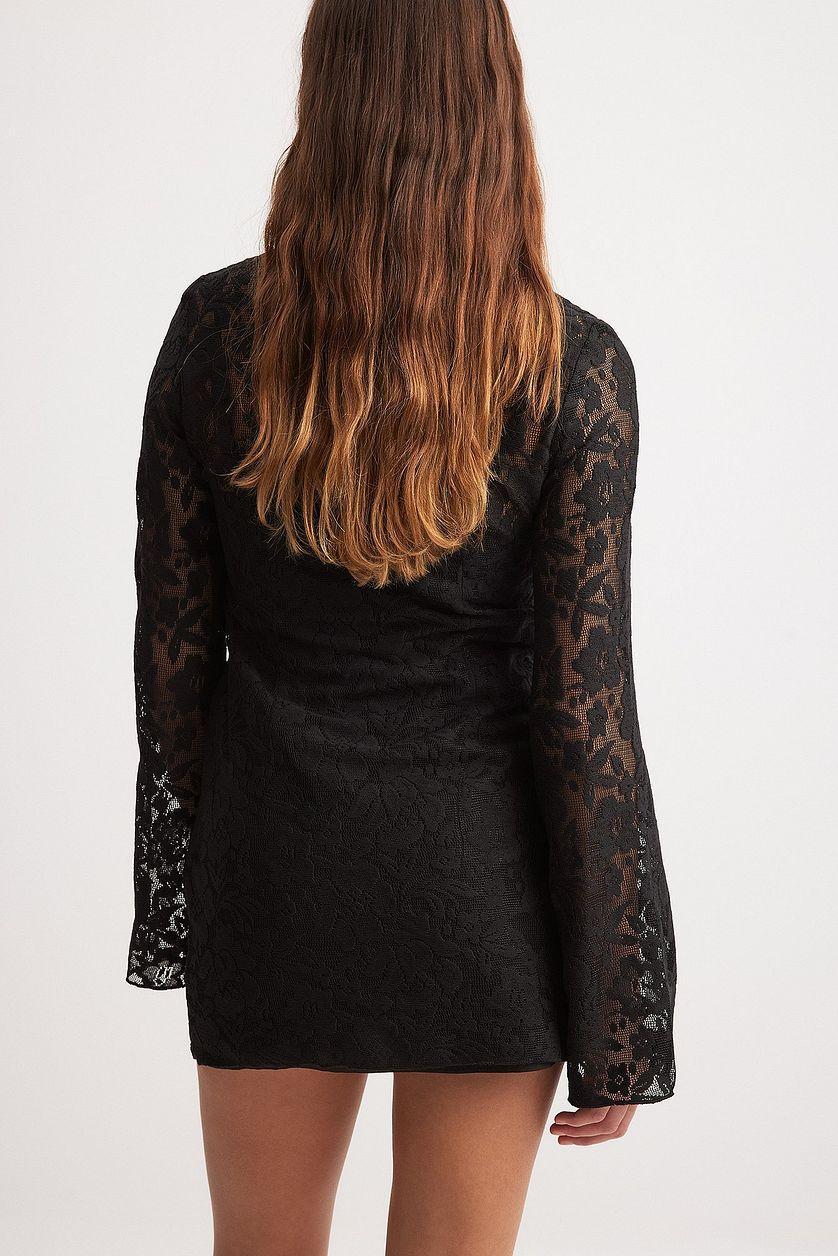 Lace Mini Dress Product Image