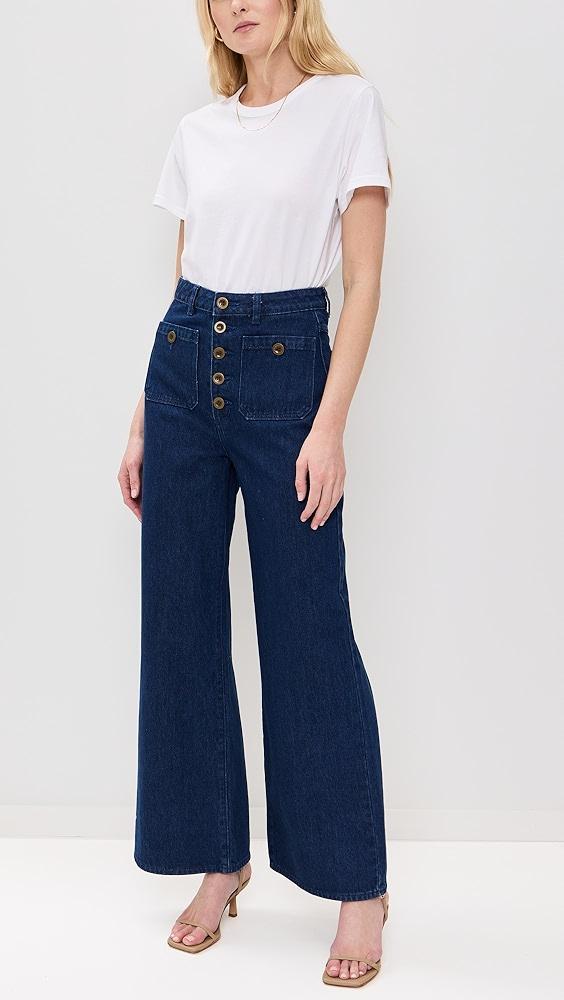 Rolla's Studio Flare Lou Jeans | Shopbop Product Image