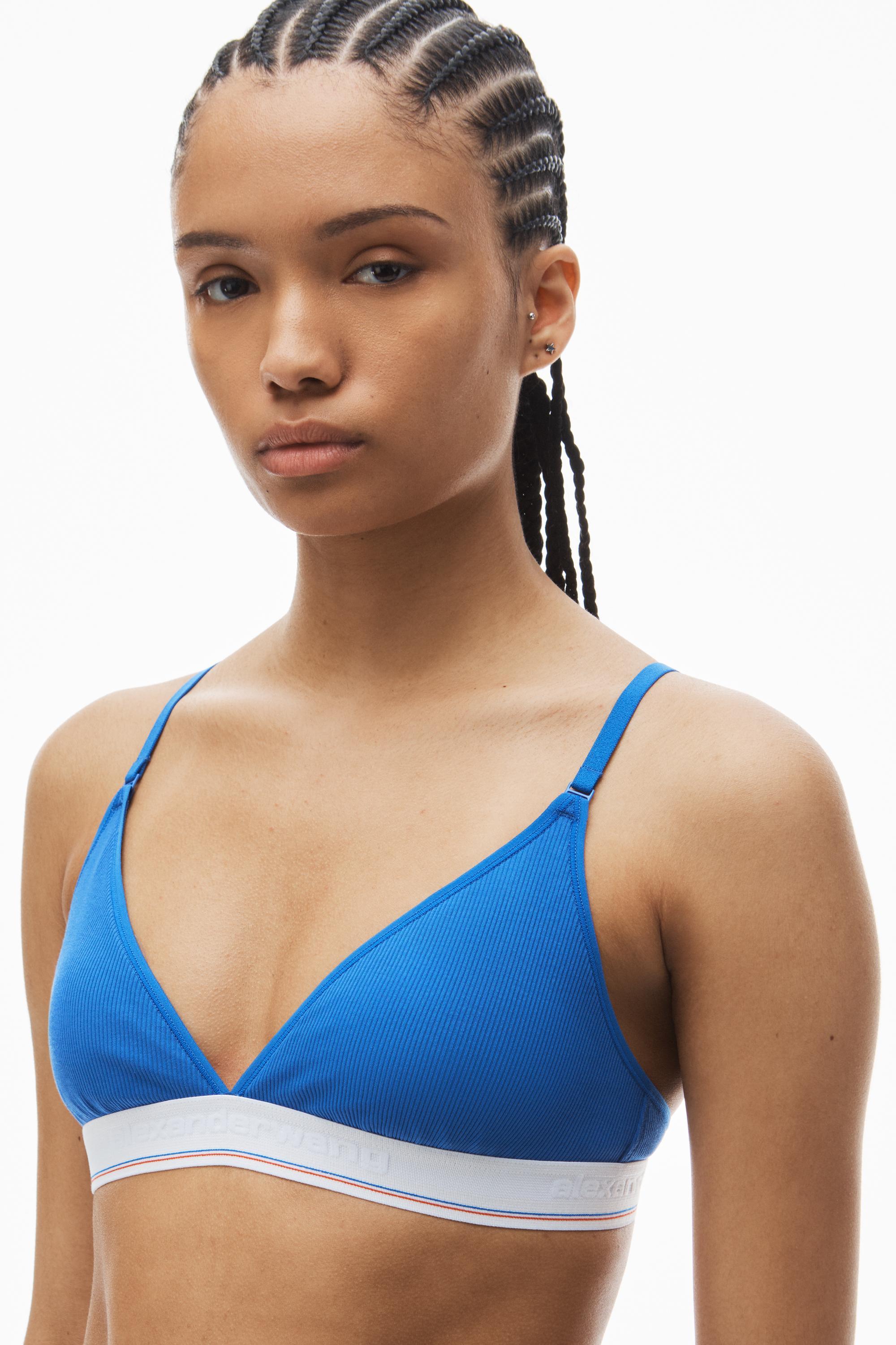 Triangle Bra In Ribbed Jersey Product Image