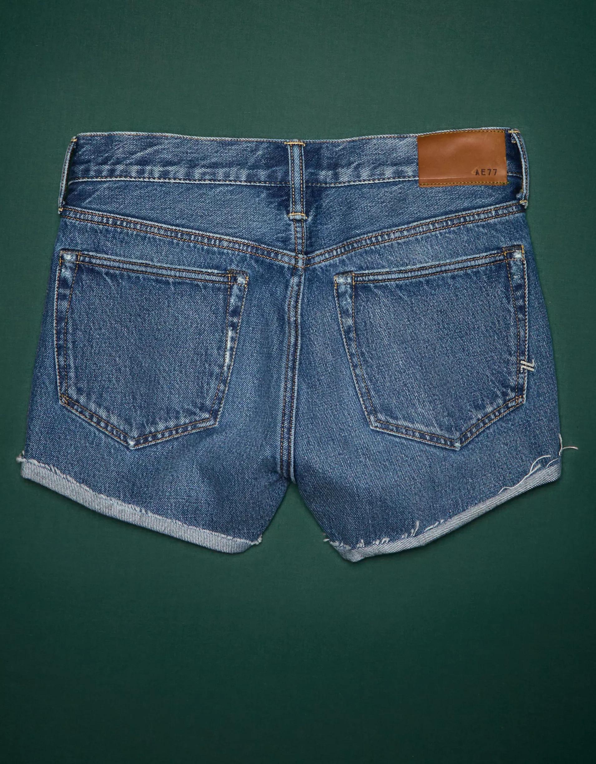 AE77 Premium Classic Denim Short Product Image