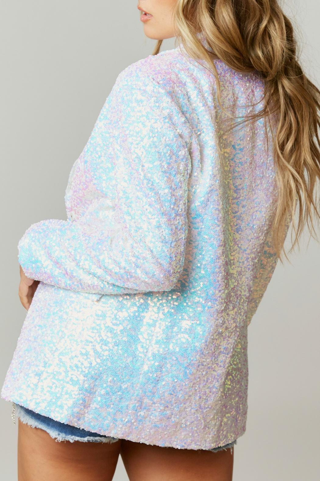 Sequin Blazer Product Image