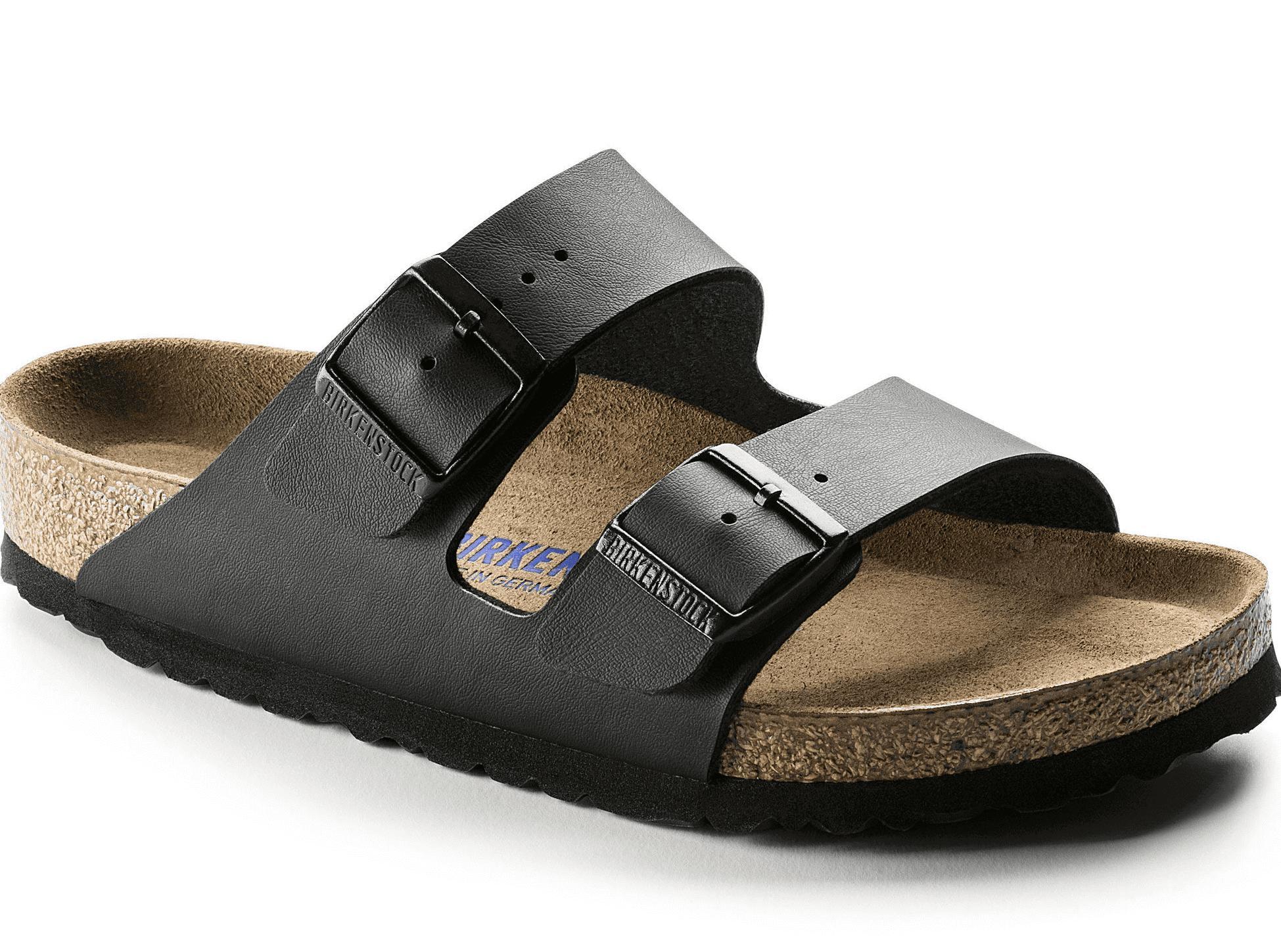 Birkenstock Arizona Black Birko-Flor Soft Footbed Narrow Product Image