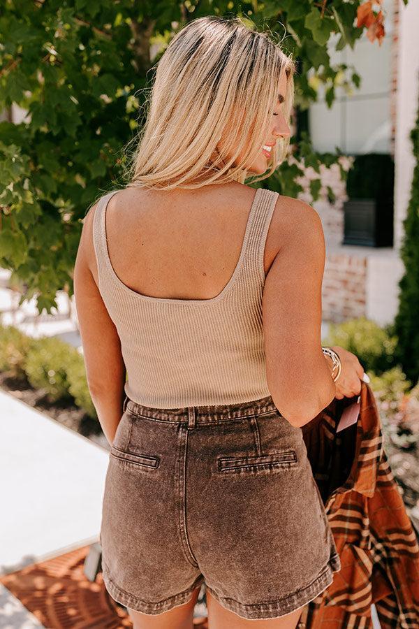 Confident Energy Sculpt Bodysuit in Khaki Product Image