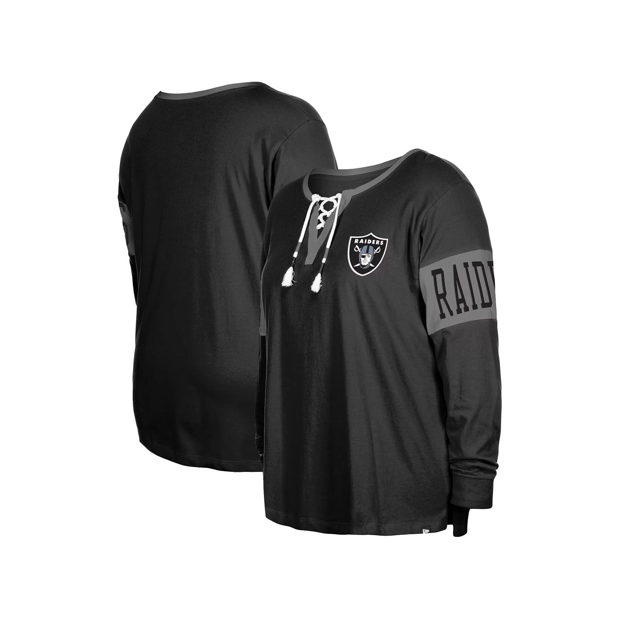 Women's New Era Black Las Vegas Raiders Plus  Product Image