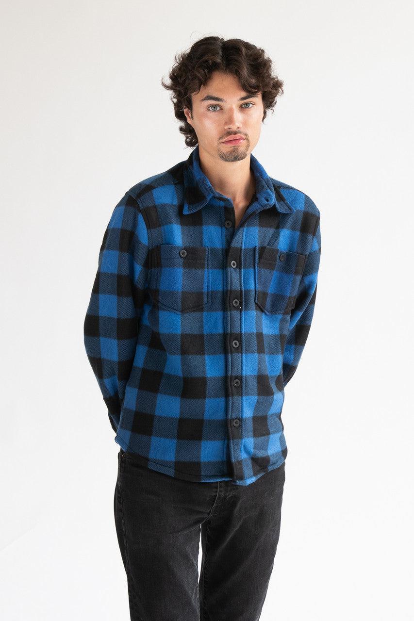Flannel Sherpa Jacket Product Image