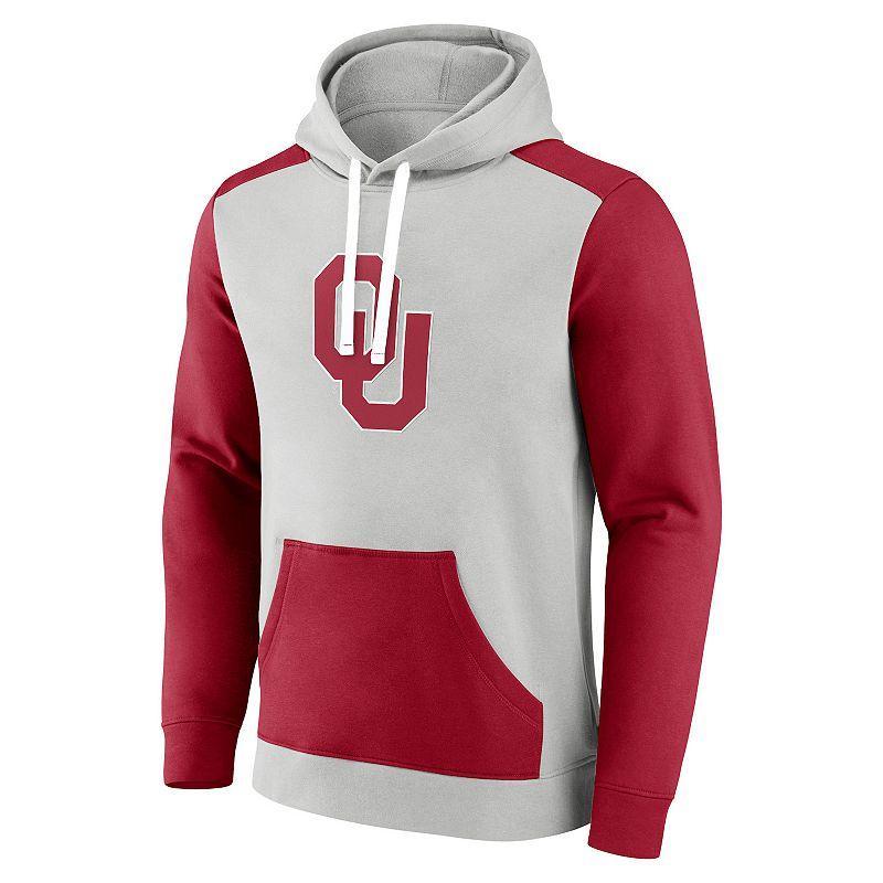 Men's Wisconsin Badgers Primary Arctic Hoodie, Size: XXL, Gray Product Image