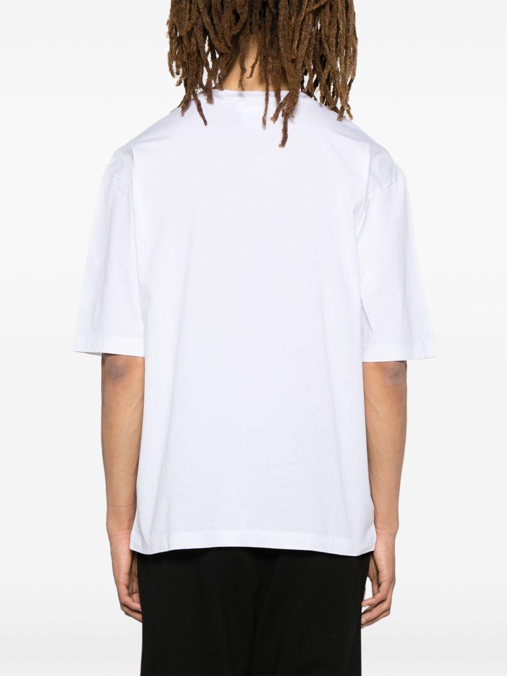 logo-print cotton T-shirt Product Image