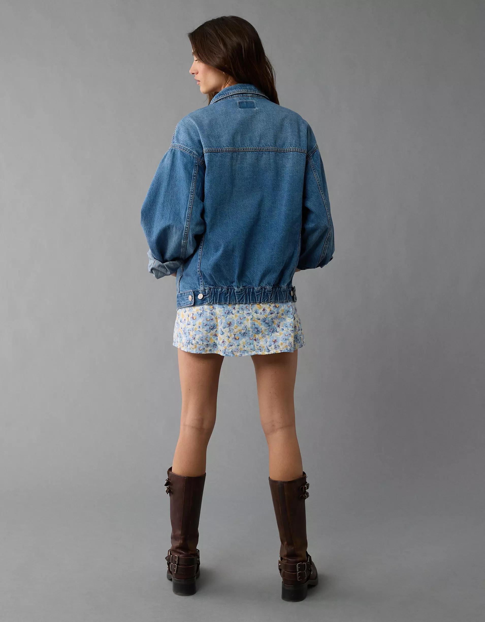 AE Denim Trucker Jacket Product Image