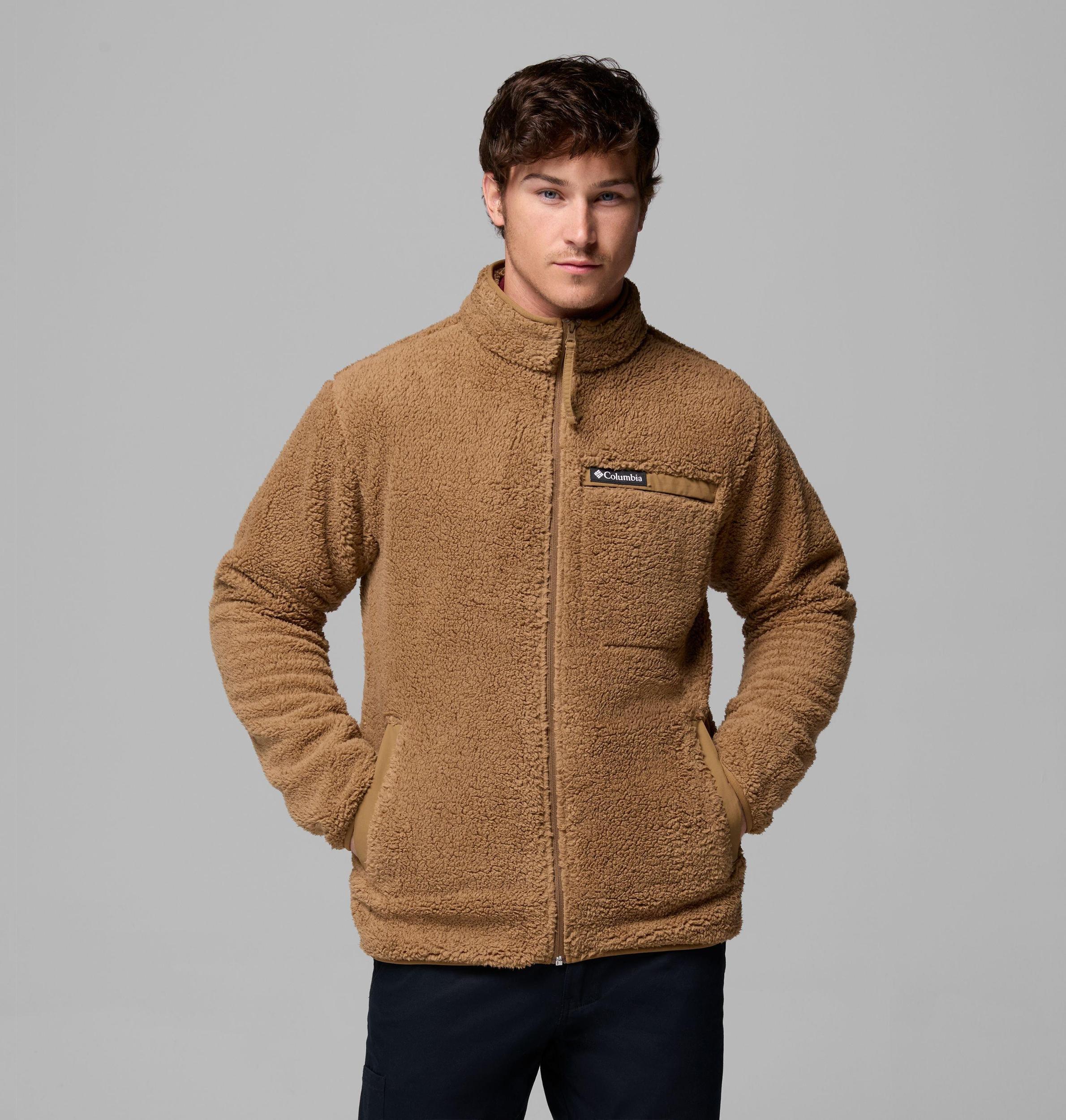 Columbia Mens Rugged Ridge High Pile Full Zip Fleece Jacket- Product Image