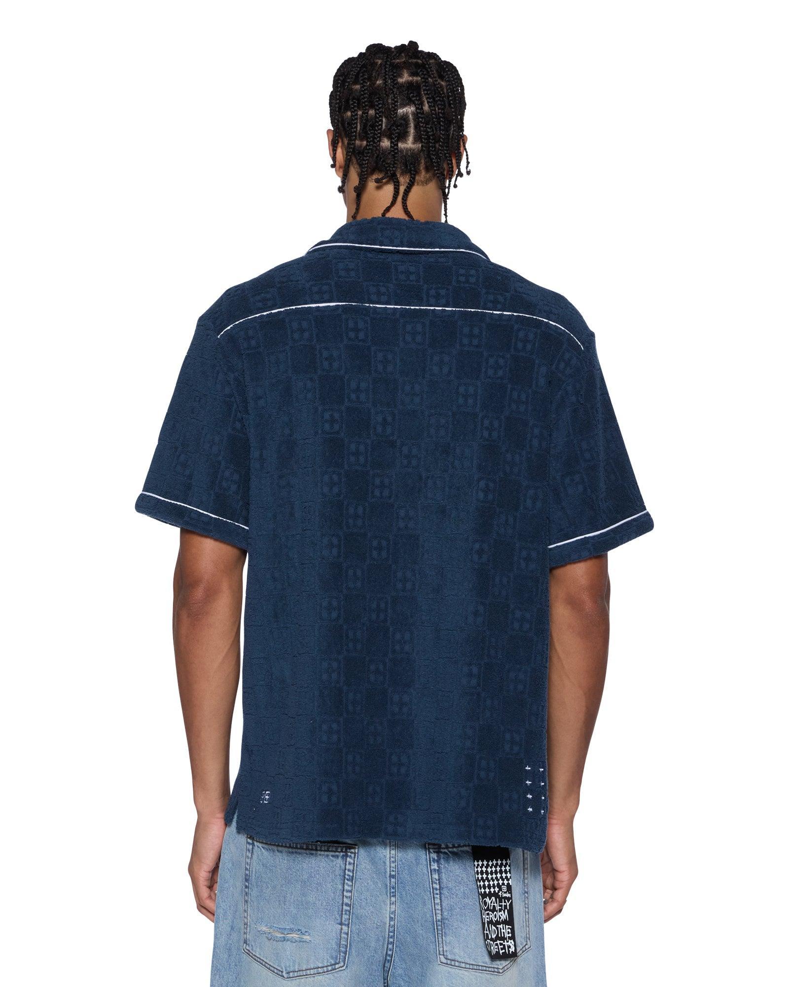 LOUNGE SS RESORT SHIRT NAVY Male Product Image