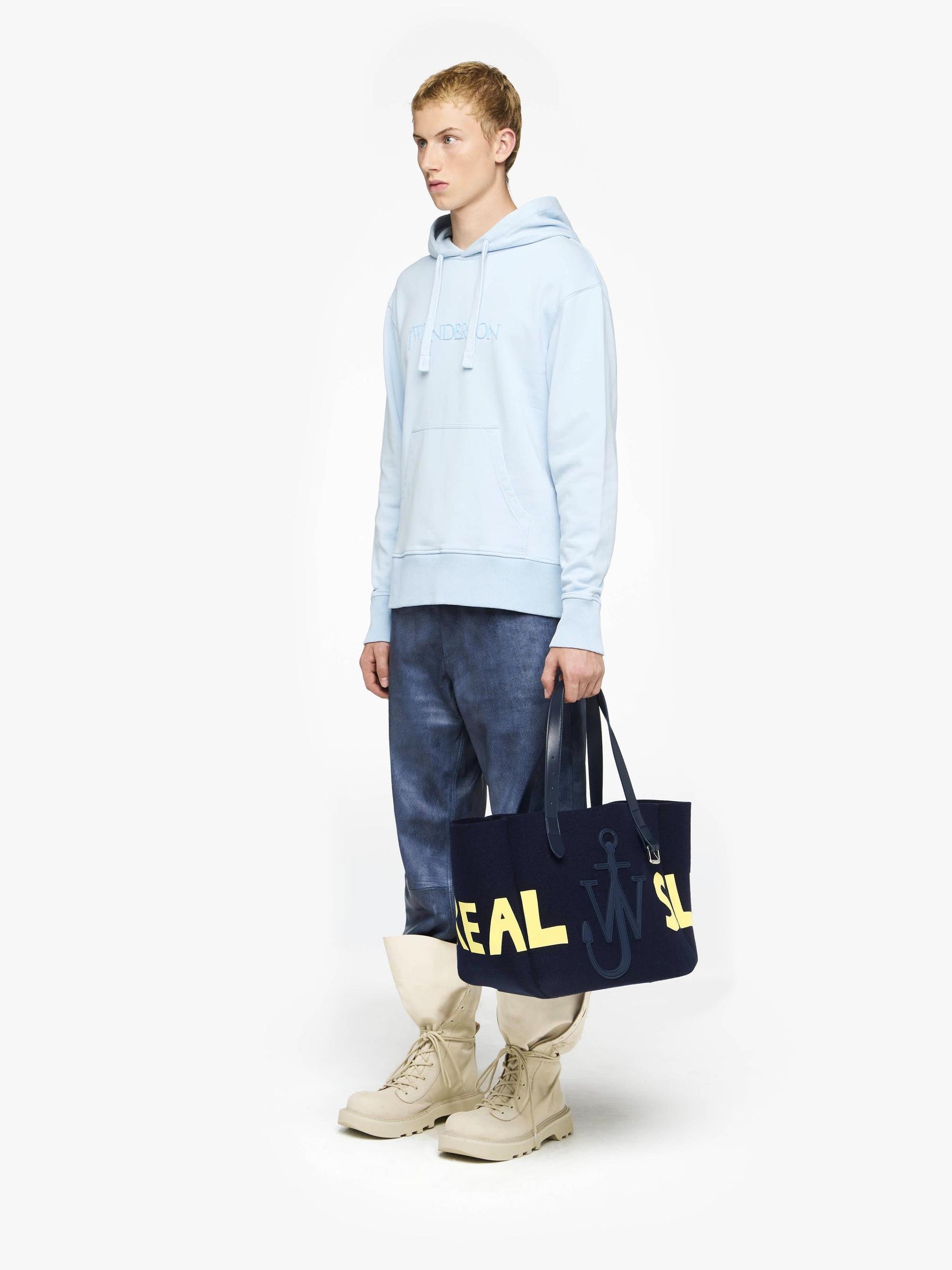 HOODIE WITH EMBROIDERED LOGO Product Image